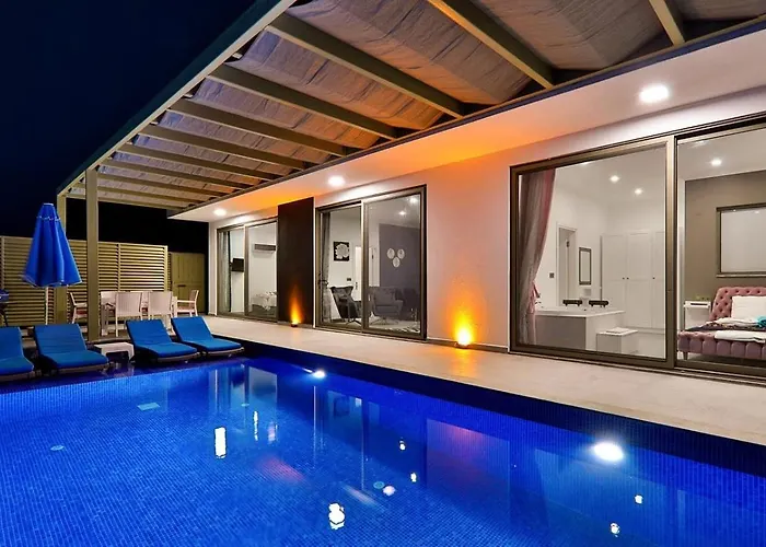 Koerdere 2 Bedroom Secluded With Private Pool Hot Tub * Калкан