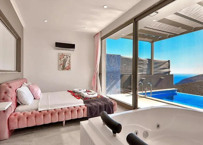 Koerdere 2 Bedroom Secluded With Private Pool Hot Tub 别墅